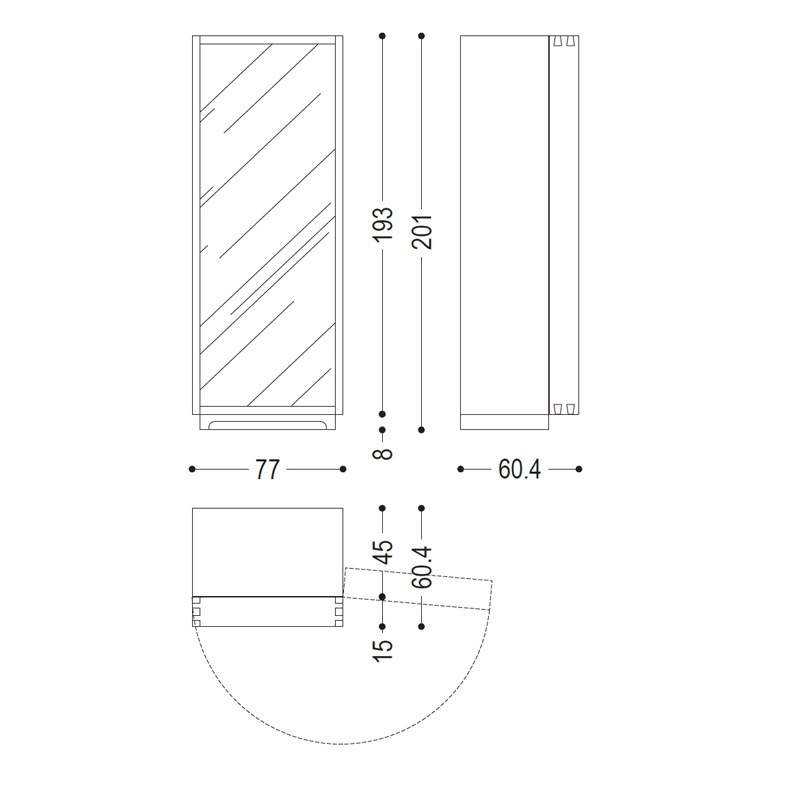 Riva CAMBUSA WINE GLASS SMALL Weinschrank
